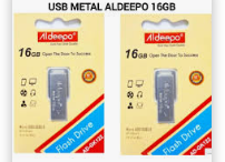 USB ALDEEPO 16 GB METAL  FLASH GK122  3.00