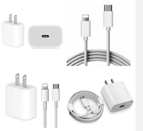 IPHONE 14 PRO MAX 20W USB - C POWER ADAPTER USB-C TO LIGHTNING CABLE (CABLE SOLO)