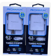 CARGADOR TURBO POWER 3.2A 66W TYPO-C TCC0540